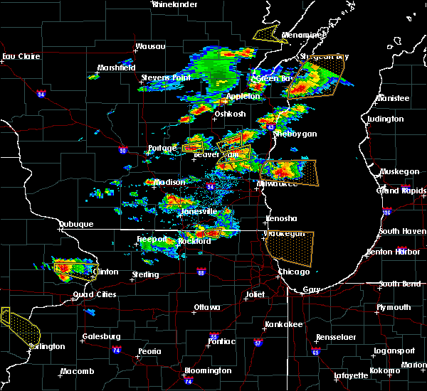 Interactive Hail Maps Hail Map for Campbellsport, WI