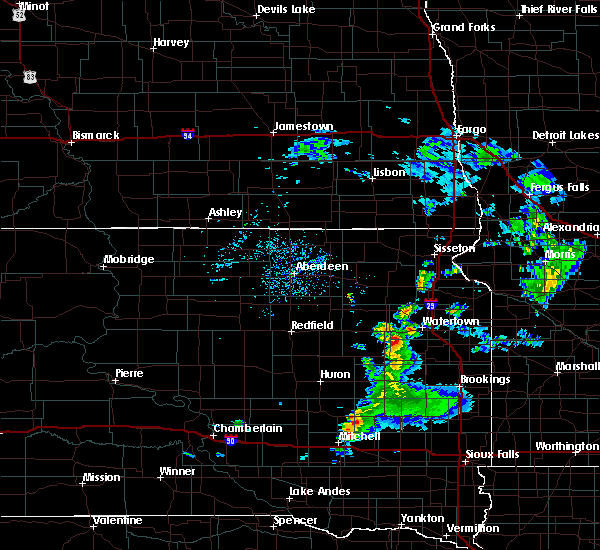 Interactive Hail Maps Hail Map for Hazel, SD