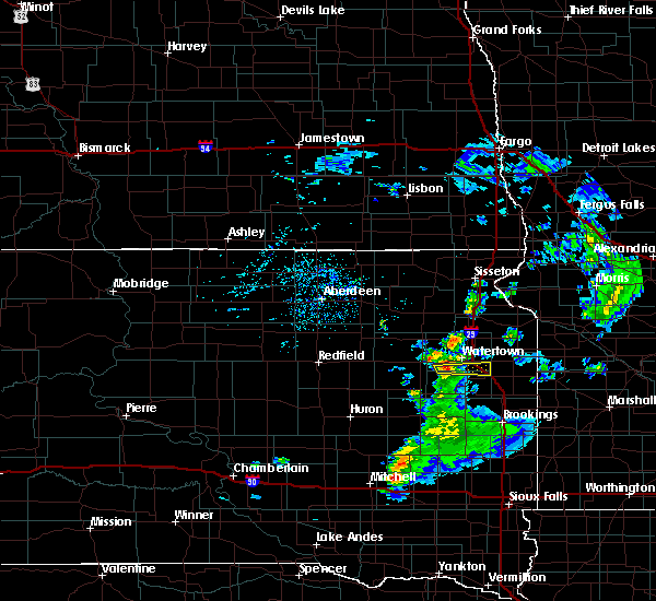Interactive Hail Maps Hail Map for Watertown, SD