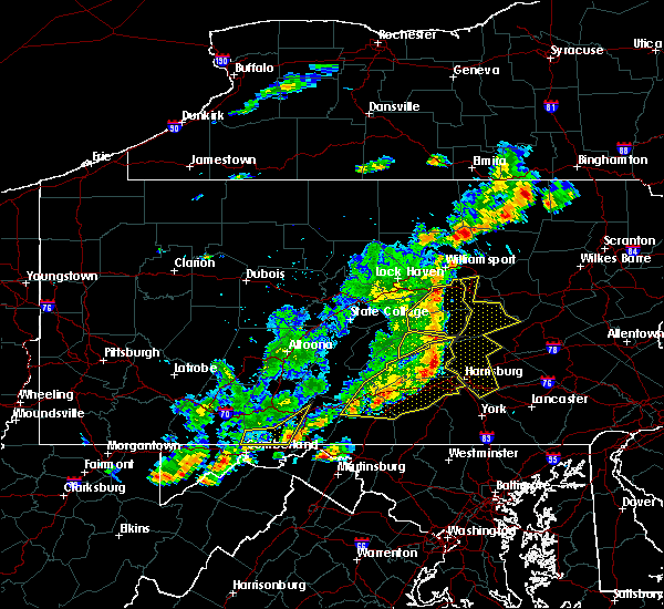 Interactive Hail Maps Hail Map for Mifflintown, PA