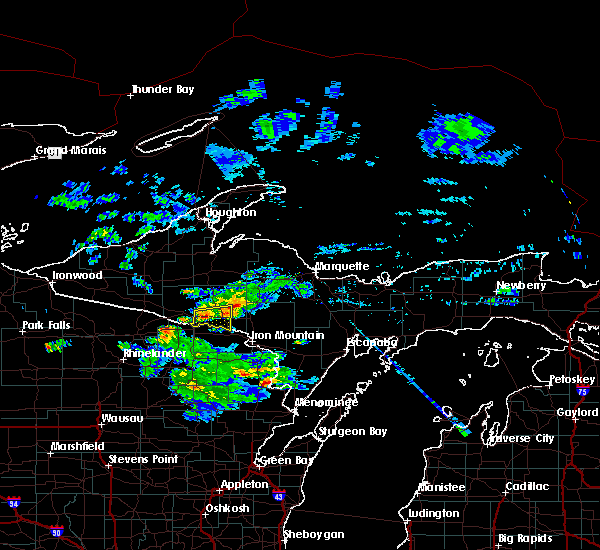 Interactive Hail Maps Hail Map for Crystal Falls, MI
