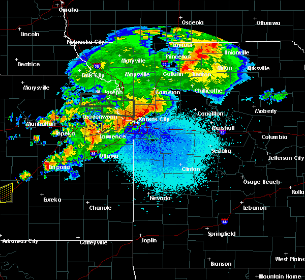 Interactive Hail Maps Hail Map for Overland Park, KS