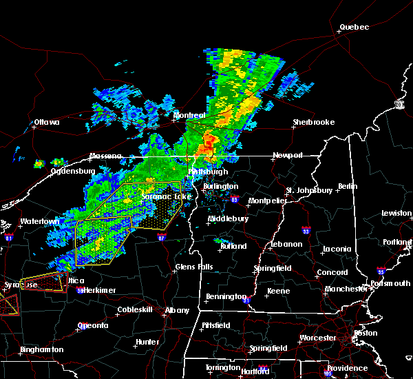 Interactive Hail Maps Hail Map for Saranac Lake, NY