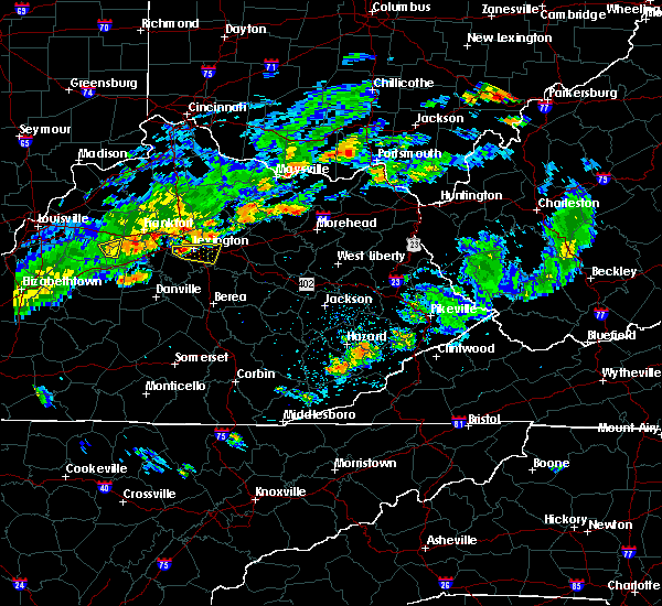 Interactive Hail Maps Hail Map for Nicholasville, KY