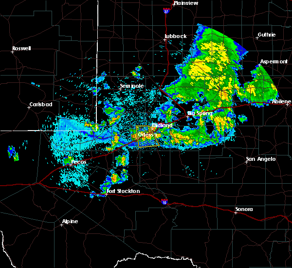 Interactive Hail Maps Hail Map for Midland, TX