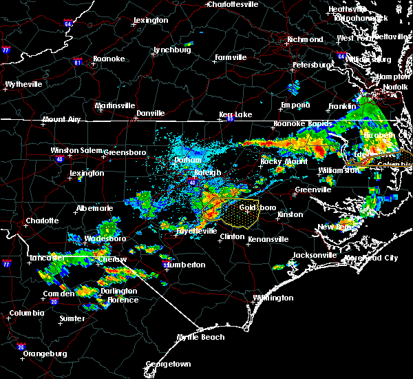 Interactive Hail Maps Hail Map for Goldsboro, NC