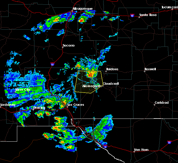 Interactive Hail Maps Hail Map for Holloman AFB, NM