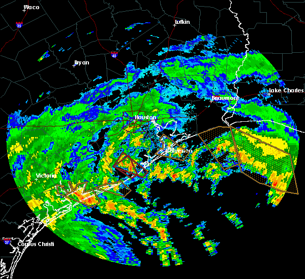 Interactive Hail Maps Hail Map for Matagorda, TX