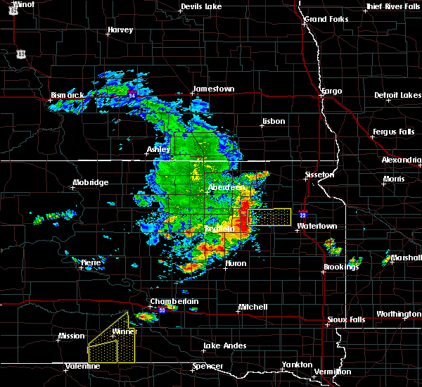 Interactive Hail Maps Hail Map for Crocker, SD