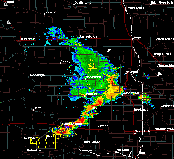 Interactive Hail Maps Hail Map for Watertown, SD