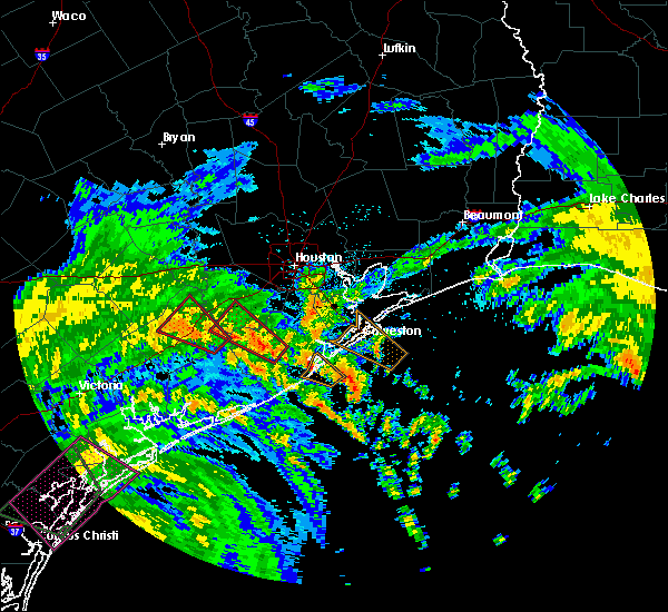 Interactive Hail Maps Hail Map for West Columbia, TX
