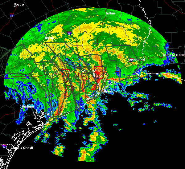 Interactive Hail Maps Hail Map for Alvin, TX