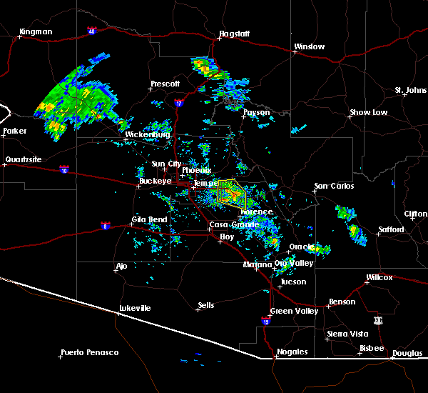 Interactive Hail Maps Hail Map for Mesa, AZ