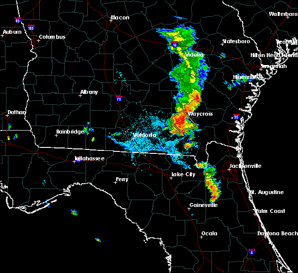 Interactive Hail Maps Hail Map for Waycross, GA