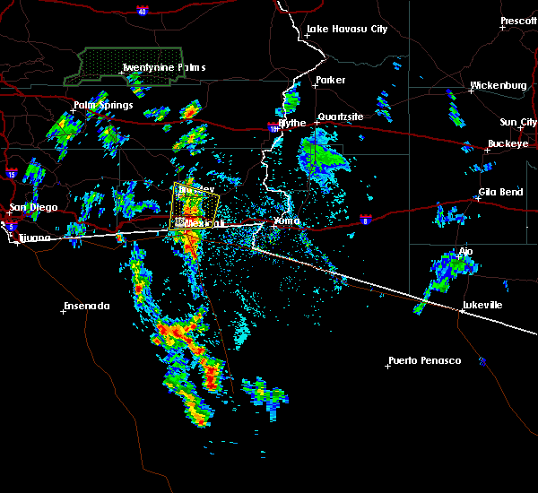 Interactive Hail Maps Hail Map for El Centro, CA