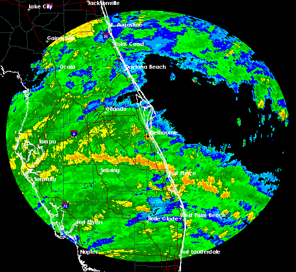 Interactive Hail Maps Hail Map for West Melbourne, FL