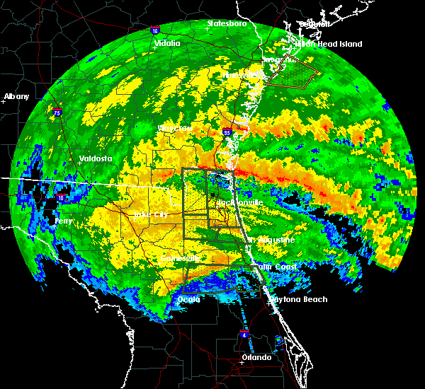 Interactive Hail Maps Hail Map for St. Marys, GA