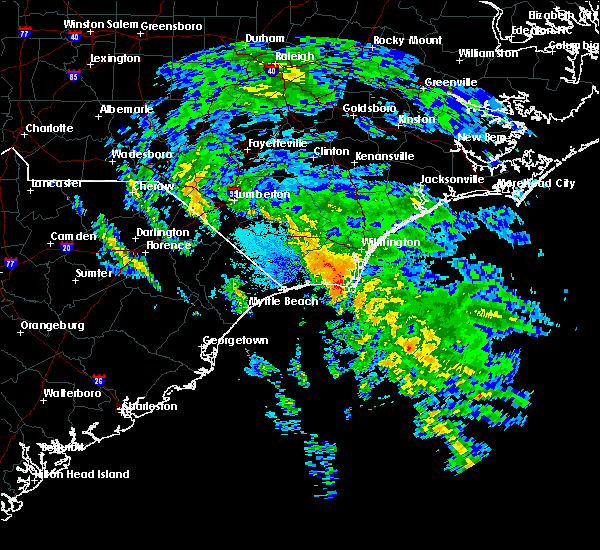 Interactive Hail Maps Hail Map for Southport, NC