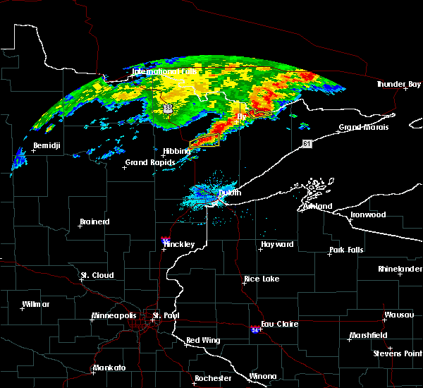 Interactive Hail Maps Hail Map for Biwabik, MN