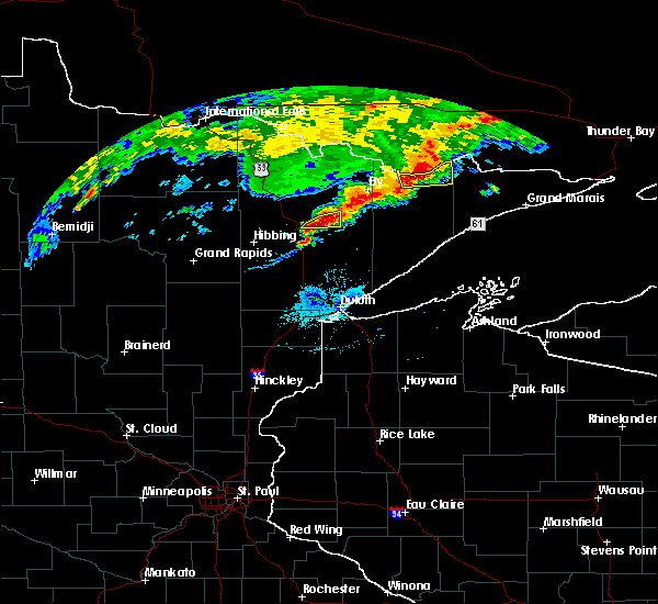 Interactive Hail Maps Hail Map for Biwabik, MN
