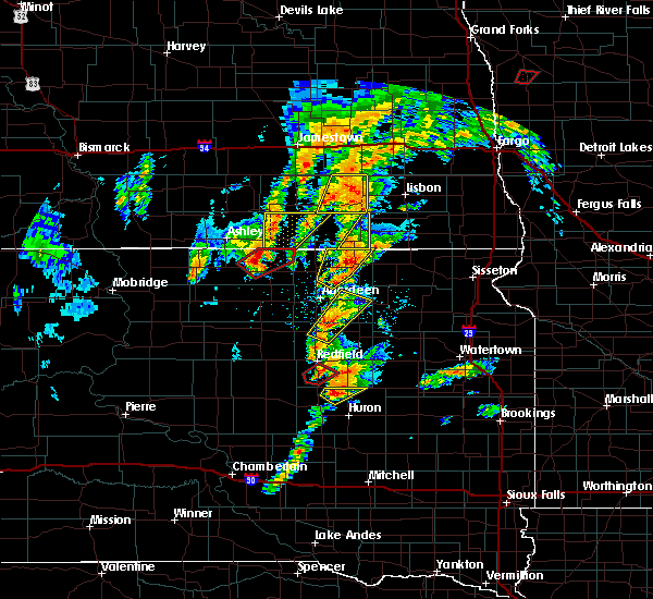 Interactive Hail Maps Hail Map for Leola, SD