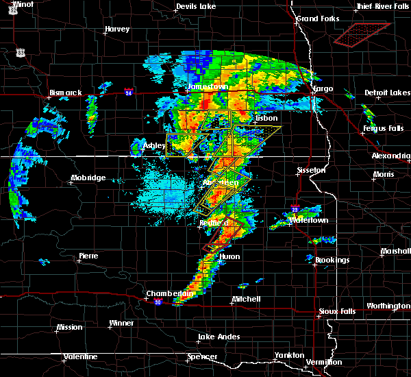 Interactive Hail Maps Hail Map for Claremont, SD