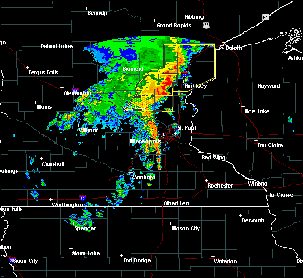 Interactive Hail Maps Hail Map for Wahkon, MN