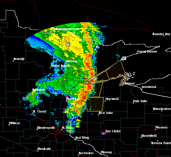 Interactive Hail Maps Hail Map for Poplar, WI