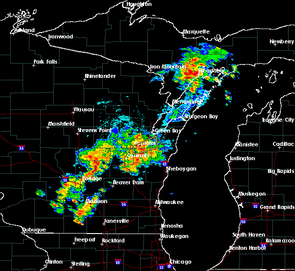 Interactive Hail Maps Hail Map for Appleton, WI