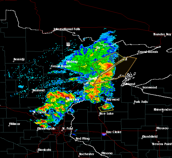 Interactive Hail Maps Hail Map for Beaver Bay, MN
