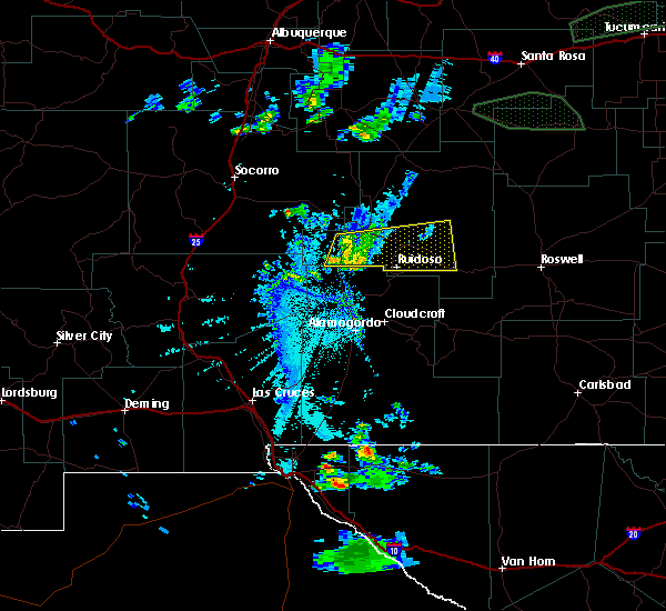 Interactive Hail Maps Hail Map for Ruidoso, NM