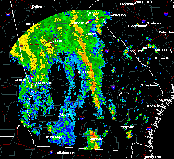 Interactive Hail Maps Hail Map for Milledgeville, GA