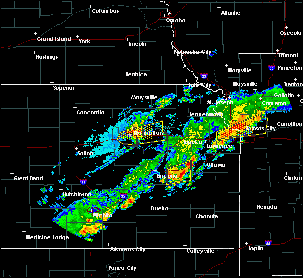 Interactive Hail Maps Hail Map for Manhattan, KS
