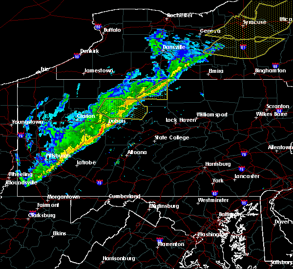 Interactive Hail Maps Hail Map for Coudersport, PA