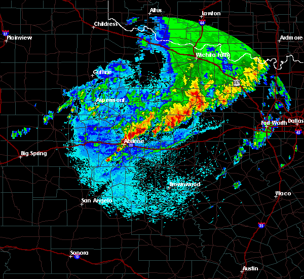 Interactive Hail Maps Hail Map for Clyde, TX