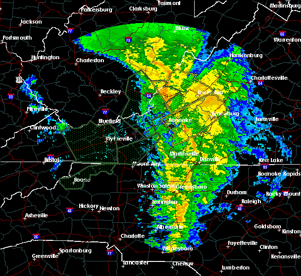 Interactive Hail Maps Hail Map for Hot Springs, VA