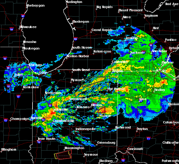 Interactive Hail Maps Hail Map for Portland, IN