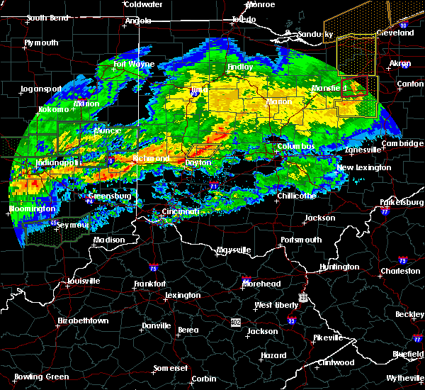 Interactive Hail Maps Hail Map for Urbana, OH