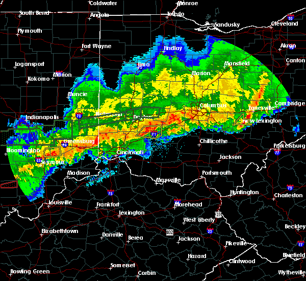 Interactive Hail Maps Hail Map for Waynesville, OH