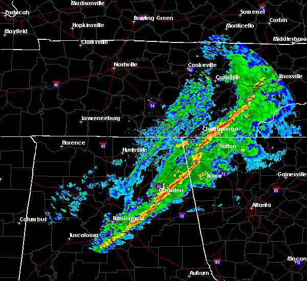 Interactive Hail Maps Hail Map for LaFayette, GA