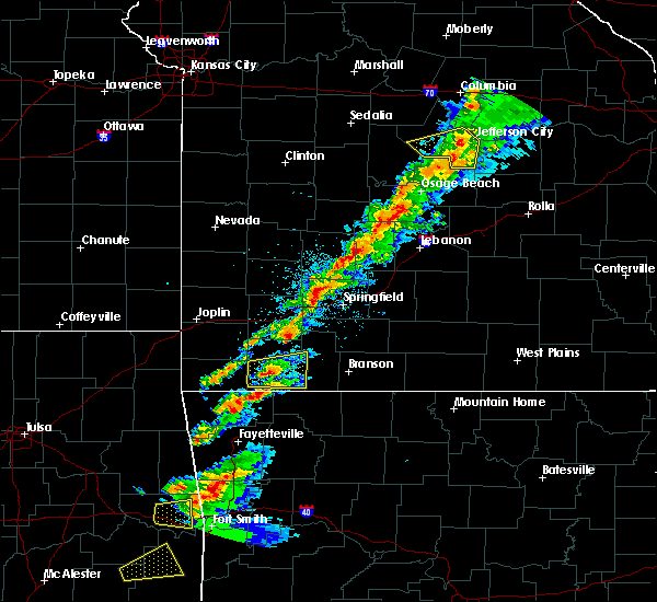 Interactive Hail Maps Hail Map for Exeter, MO