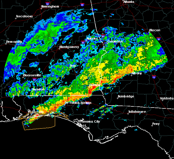 Interactive Hail Maps Hail Map for Dothan, AL