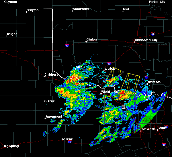 Interactive Hail Maps Hail Map for Nocona Hills, TX