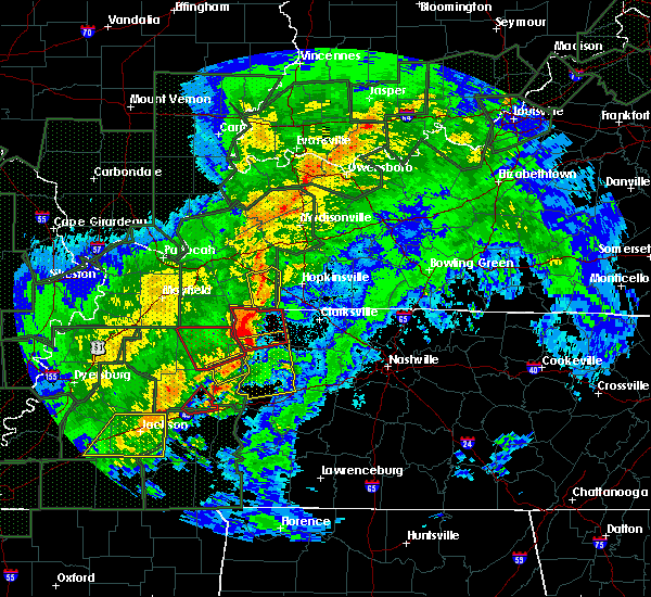 Interactive Hail Maps Hail Map for Clarksburg, TN