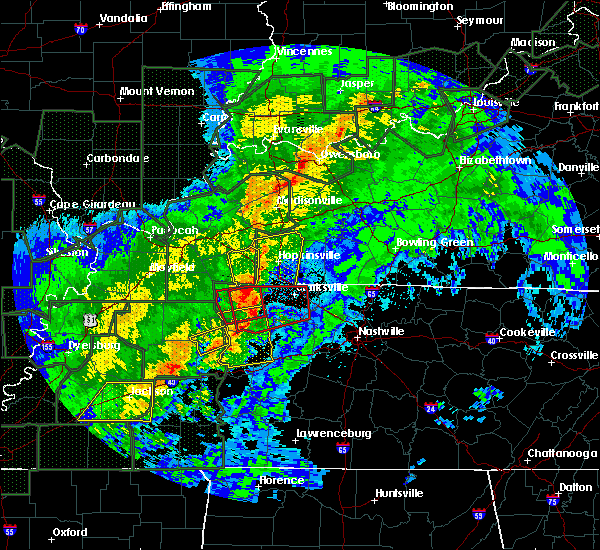 Interactive Hail Maps Hail Map for Hopkinsville, KY