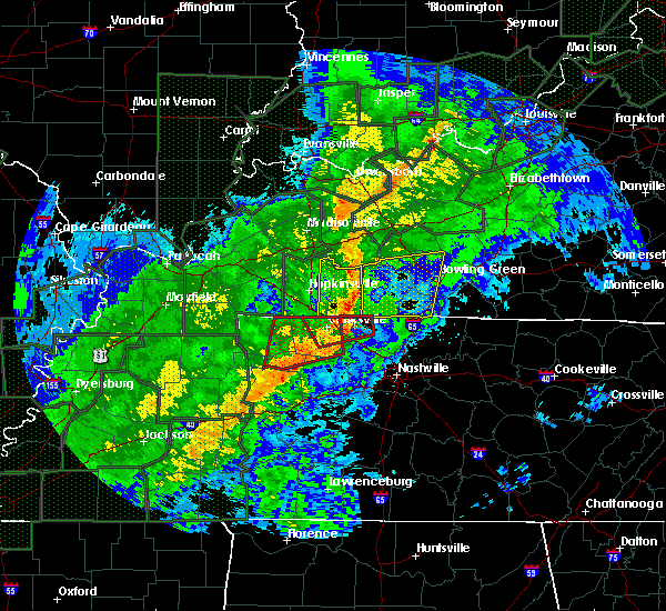Interactive Hail Maps Hail Map for Bowling Green, KY