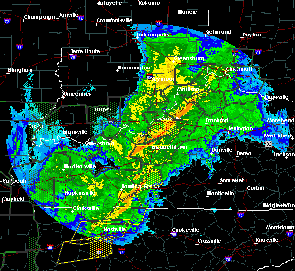 Interactive Hail Maps Hail Map for Brownsville, KY