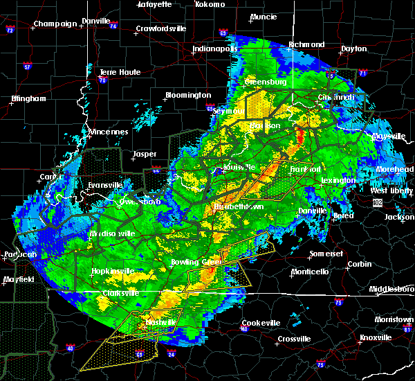 Interactive Hail Maps Hail Map for Greensburg, KY