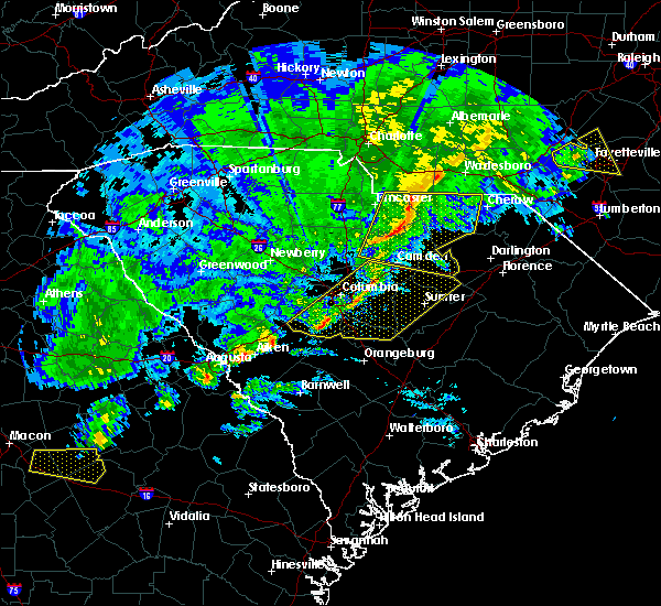 Interactive Hail Maps Hail Map for Kershaw, SC