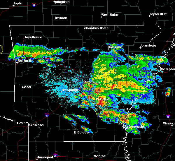Interactive Hail Maps Hail Map for Pine Bluff, AR